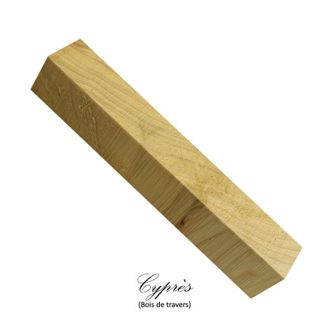 Carrelet Stylo Cyprès (bois de travers)