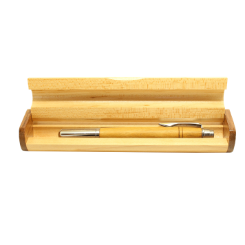 Coffret Simple Etroit, Stylo L, Erable ★