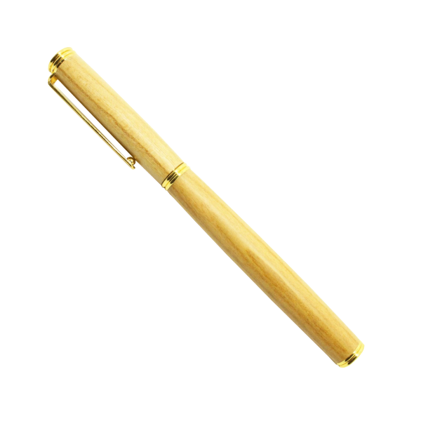 Athéna Plaqué Or 24 ct, Stylo Plume ★