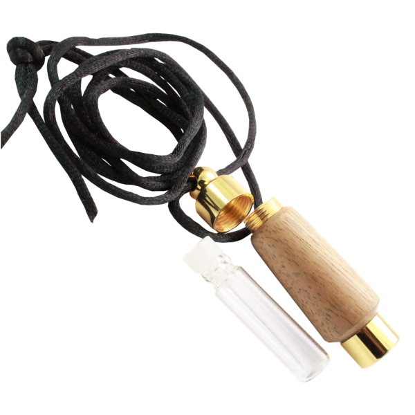 Pendentif Parfum Plaqué Or 24 ct ★