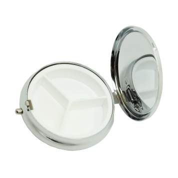 Boite à Pilules Chromé ★