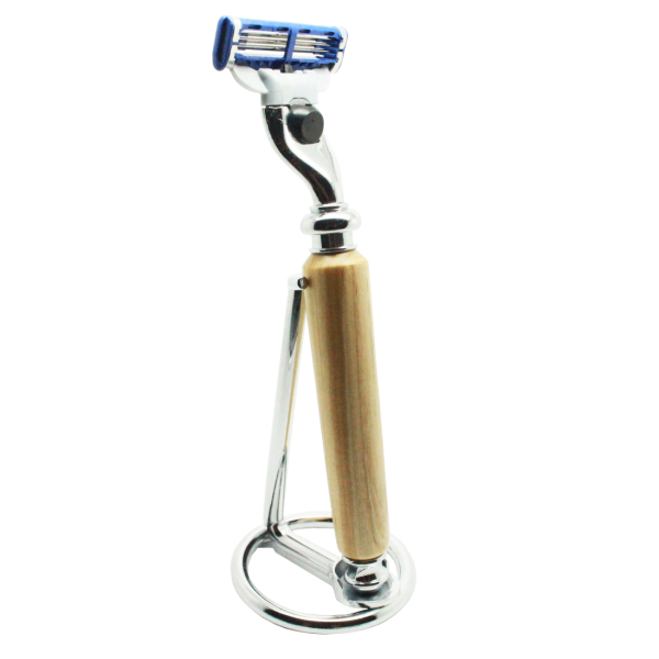 Présentoir Rasoir Chromé (sans bois) ★★