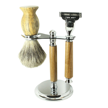 Présentoir Rasoir - Blaireau Chromé ★★