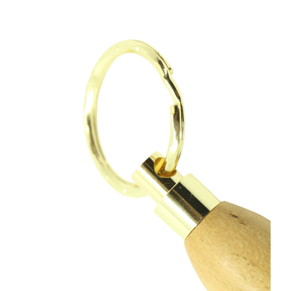 Porte Clés Sifflet Plaqué Or 24 ct ★