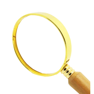 Loupe Plaqué Or 24 ct ★