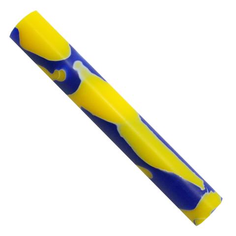 Carrelet Résine Rond Jaune / Bleu