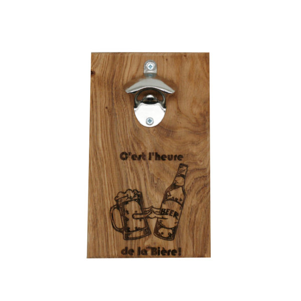 Décapsuleur Mural Chromé ★