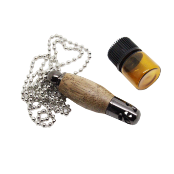 Collier aromathérapie Anthracite +