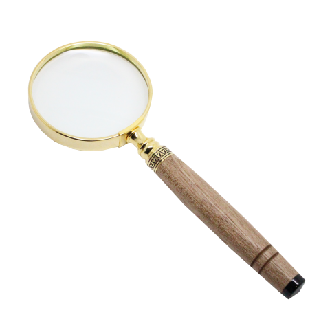 Loupe Déco Plaqué Or 10 ct ★★